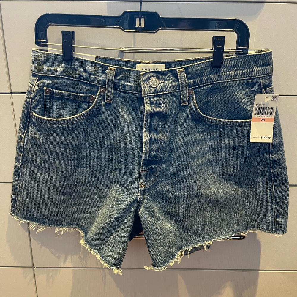 Agolde Parker Long Short Color: Ruin Size 28